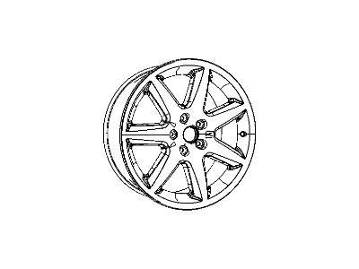Jeep Spare Wheel - 52125165AB