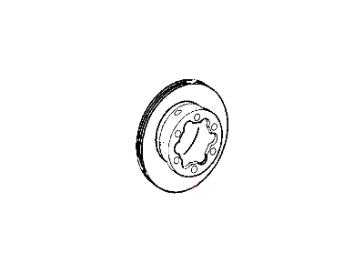 Dodge 68013765AA ROTOR Brake