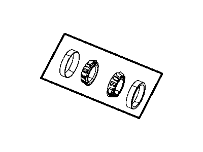 Dodge 68046923AA BEARING KIT Differential Side