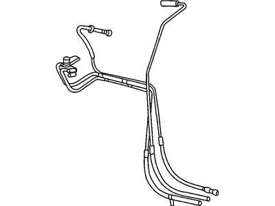 Jeep 56052343AB BUNDLE Fuel Line