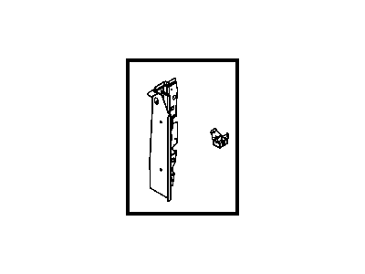 Mopar 68026552AA Reinforcement D Pillar