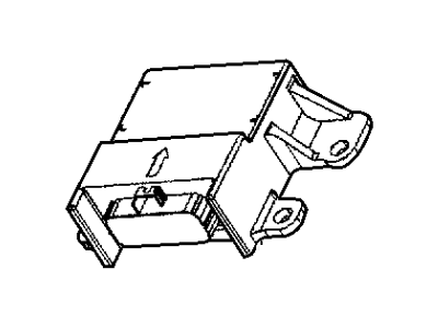 Dodge 56043275AH MODULE Occupant Restraint