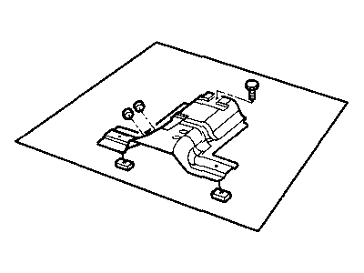 Jeep 55175209AC REINFORCEMENT Park Brake Mounting