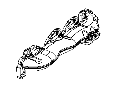 Dodge 68093454AA MANIFOLD Exhaust