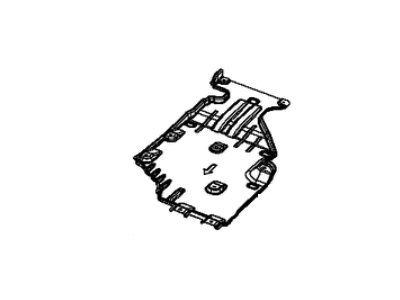 Chrysler 68244890AC PANEL Diffuser Rear Suspension