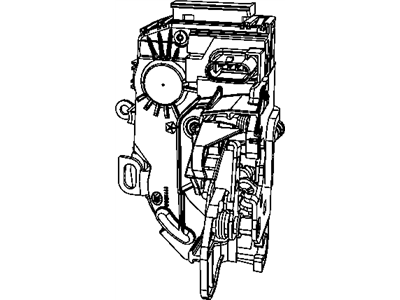 Ram 68071848AA LATCH Front Door