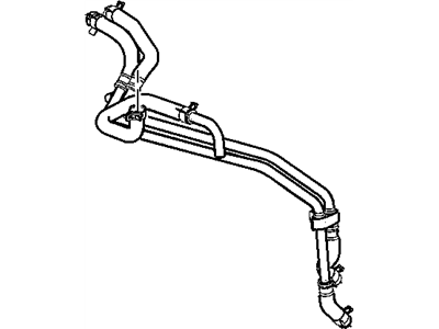 Jeep 55038331AD HOSE Heater Supply