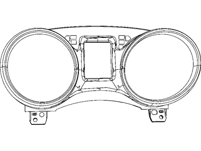 Dodge 68092950AA VISOR Cluster
