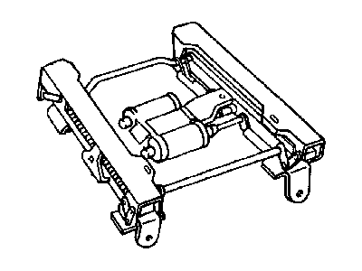 Jeep 5013659AA ADJUSTER Power Seat Includes Motor