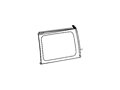 Jeep 5VP88SX9AG WINDOW Quarter