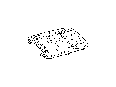 Dodge 5028512AC BRACKET Console Tray