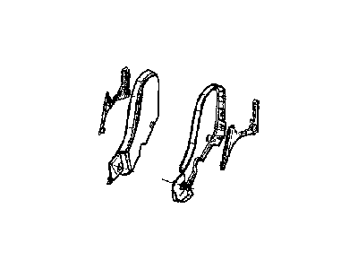 Jeep 1DT281D1AA SHIELD Seat 40% Lower Inboard Shield