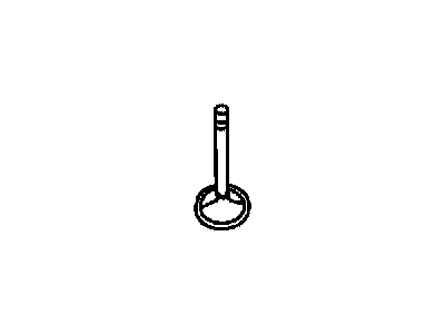 Dodge 53021551AA VALVE Exhaust Standard