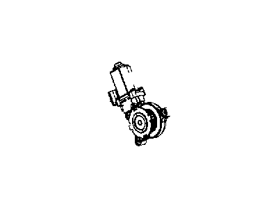 Ram 68045135AA MOTOR Window Regulator Rear Door