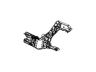 Mopar 68045136AA Latch Cover, Rear Passenger Side