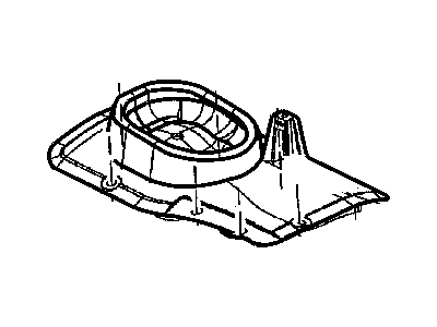 Jeep 52059661AB COVER Floor Pan
