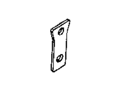 Jeep 52126153AA REINFORCEMENT Front Tow Hook Hook To Frame