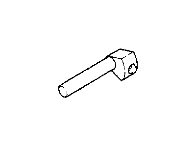 Dodge MD744091 SHAFT, Reverse Idler Gear
