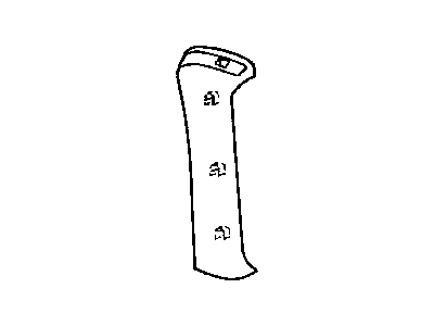 Dodge 5GP70TL2AA MOLDING Rear Door