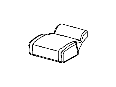 Jeep 5183653AA FOAM Seat Cushion 20% Center Cushion Foam