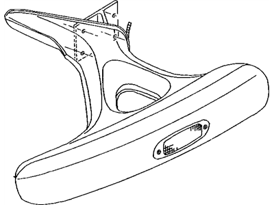 Chrysler Prowler Bumper - QF45DX9AB