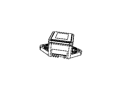 Chrysler 56038834AA SENSOR Dynamics Lateral Acceleration and YAW Rate