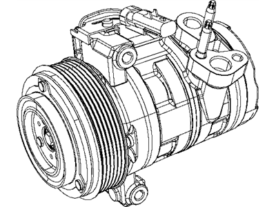 Jeep A/C Compressor - R5111401AF