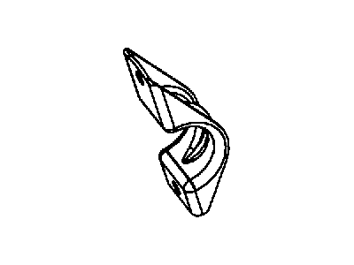 Mopar 4782718AA Stabilizer Bar Bracket, Outer