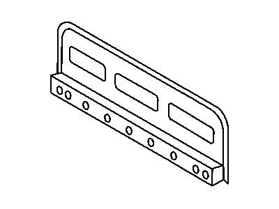 Dodge 5104308AA PANEL Cargo Compartment Upper