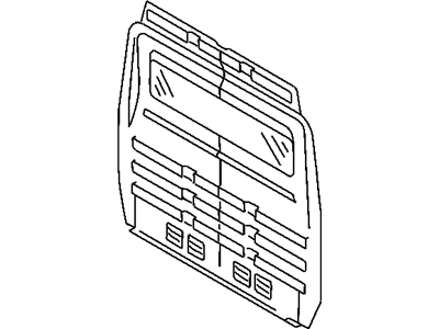 Dodge 5104307AA PANEL Cargo Compartment With Windows