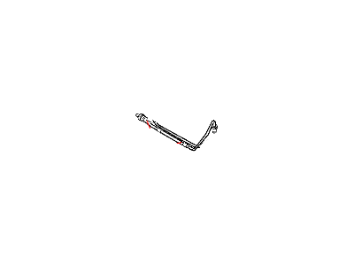 2004 Jeep Wrangler Brake Line - 52128485AB
