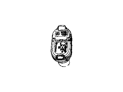 Jeep 56055632AC CONNECTOR 7 Way