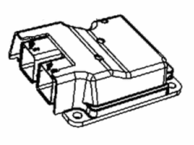 Dodge 68316737AA MODULE Occupant Restraint