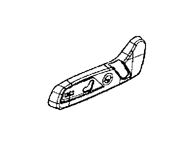 Mopar 1UY33DX9AA Shield Seat Adjuster