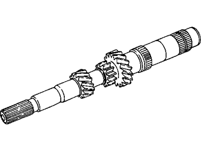 Chrysler 5015824AA INPUT SHAFT PACKAGE Transaxle