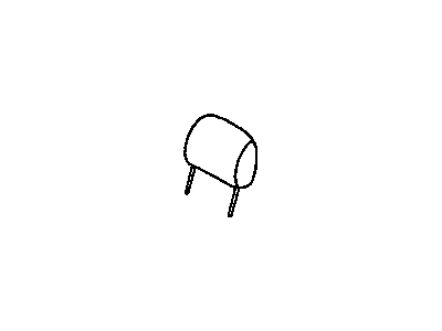 Dodge 1NQ86BD3AA HEADREST Front