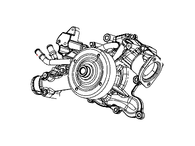 Ram 53022192AF PUMP Water