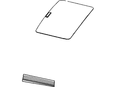 Dodge 5137558AA COVER Sunroof Mechanism