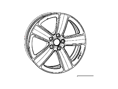 Jeep Spare Wheel - 5LD111Z0AA