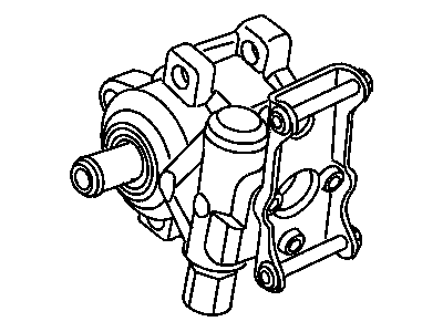 2009 Dodge Ram 2500 Power Steering Pump - 52013980AD