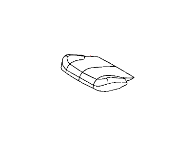 Chrysler 1DA781DVAA COVER Rear Seat Cushion