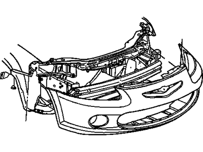 Chrysler Sebring Bumper - 4805438AB