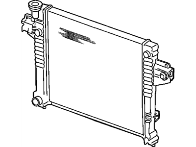 Jeep A/C Condenser - 55037465AB