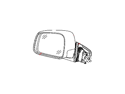 Jeep Car Mirror - 1SZ17JBAAH