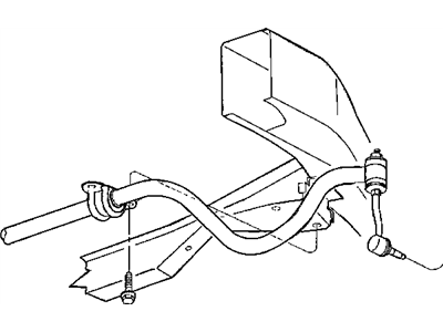 Dodge Sway Bar Bushing - 52013407AB