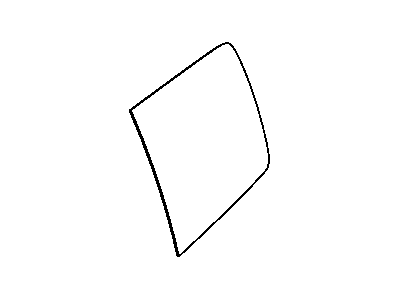 Dodge 55360884AC GLASS Quarter Window