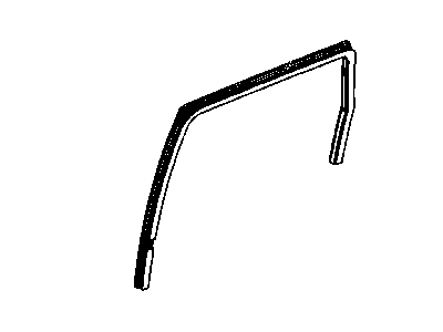 2008 Jeep Grand Cherokee Door Seal - 55394055AG