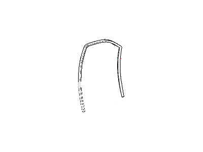 Mopar 55276895AE Seal Rear Door