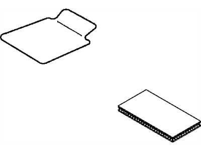 Chrysler 1NK36DX9AC MAT KIT Front & rear Carpet
