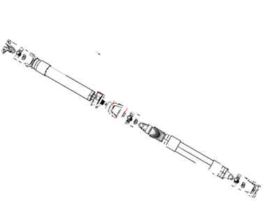 Ram 4500 Drive Shaft - 52123051AB
